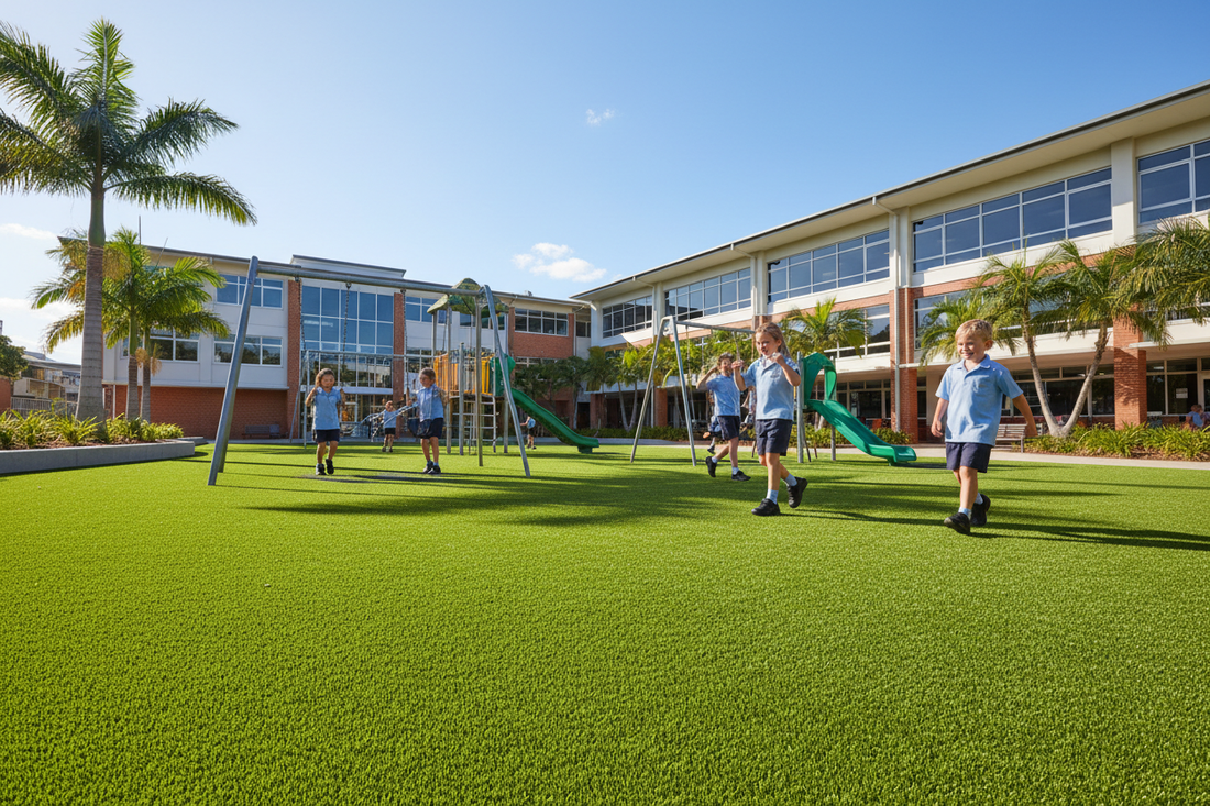 Synthetic Turf for Schools: The Complete Australian Guide to Maintenance, Safety & Equipment