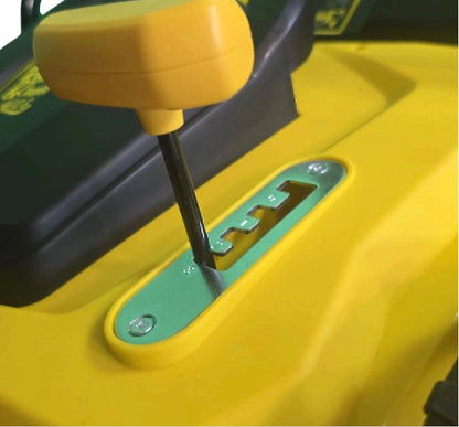 Close-up of the Garland 402W height adjustment