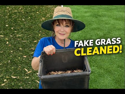 302E artificial lawn sweeper demonstration video on synthetic grass Australia
